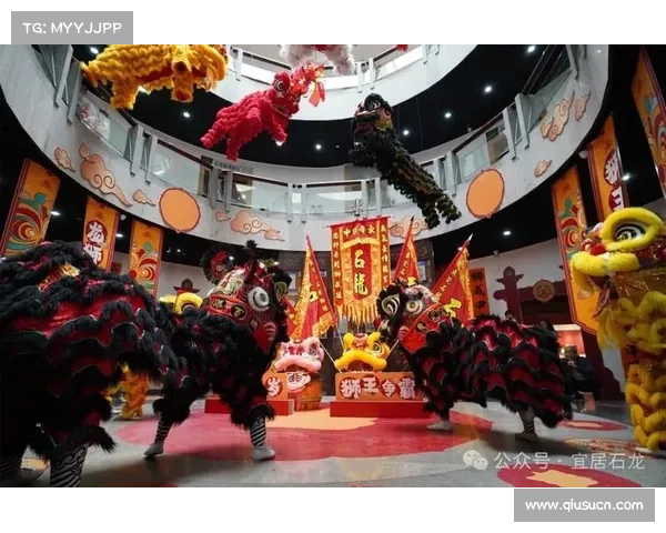 中国龙狮锦标赛高桩醒狮双人叠罗汉采青挑战S级难度创新演绎 中国龙狮锦标赛高桩醒狮双人叠罗汉采青挑战S级难度创新演绎